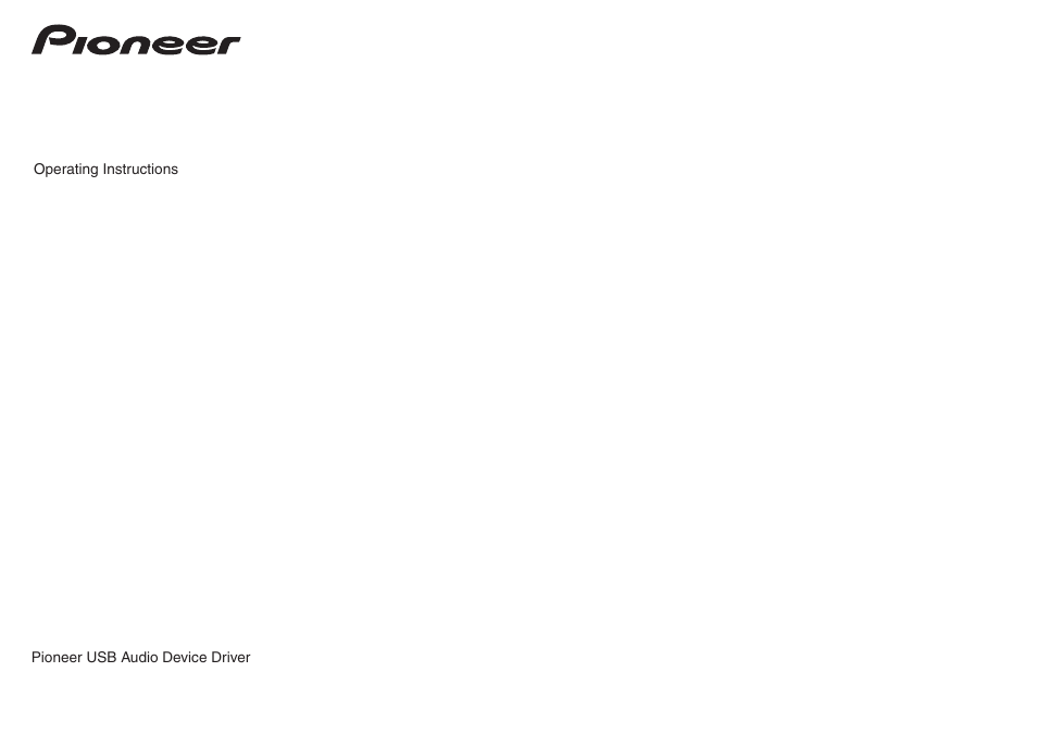 Pioneer N-50-K User Manual | 21 pages