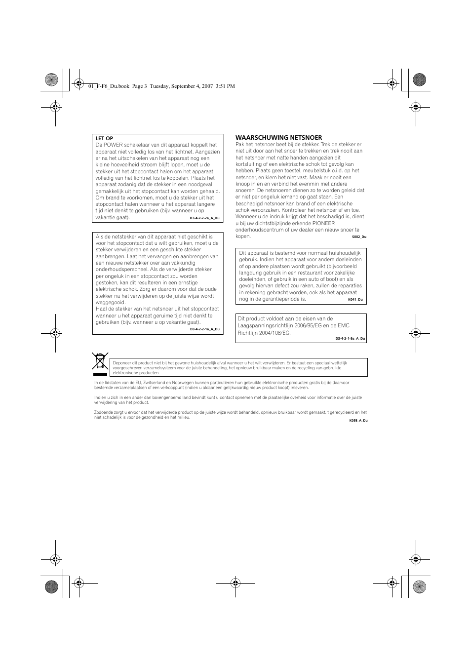 Pioneer F-F6-J User Manual | Page 93 / 182