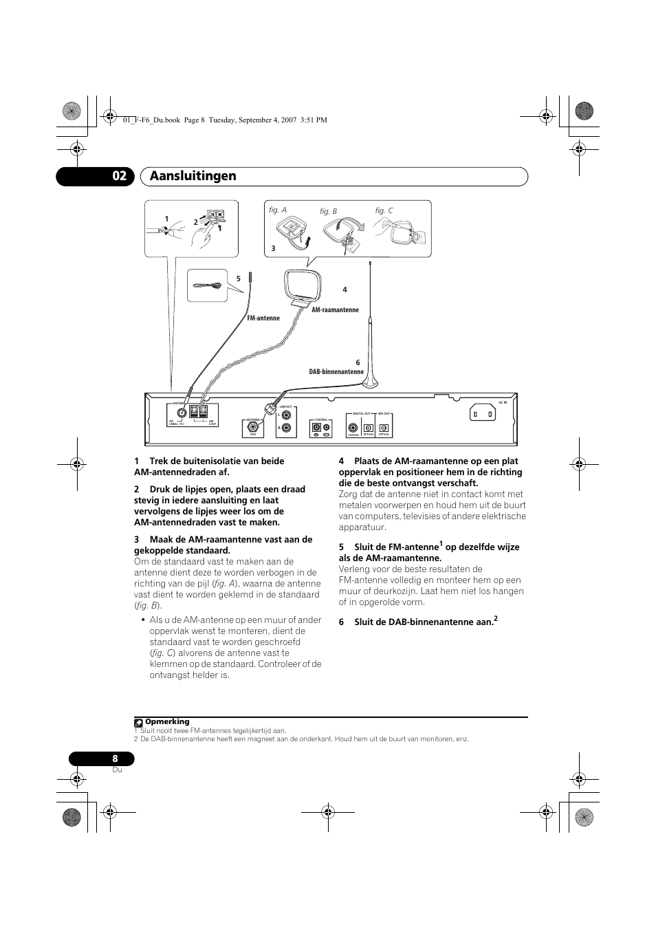 Aansluitingen 02 | Pioneer F-F6-J User Manual | Page 98 / 182