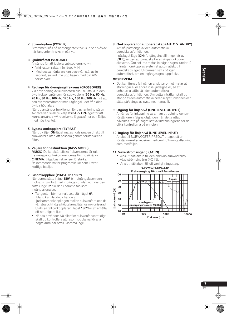 Pioneer S-LX70W User Manual | Page 63 / 99