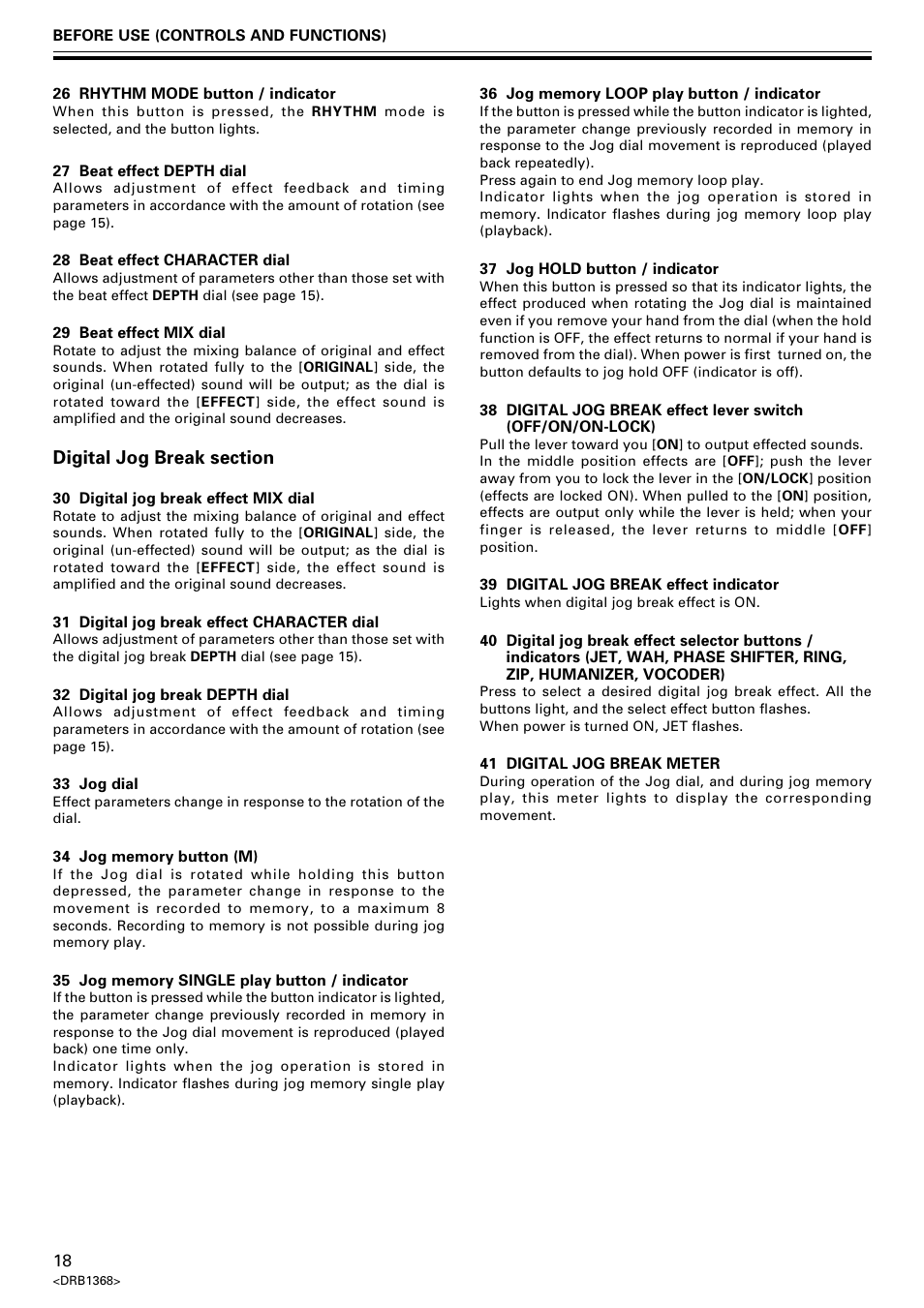Pioneer EFX-1000 User Manual | Page 18 / 159