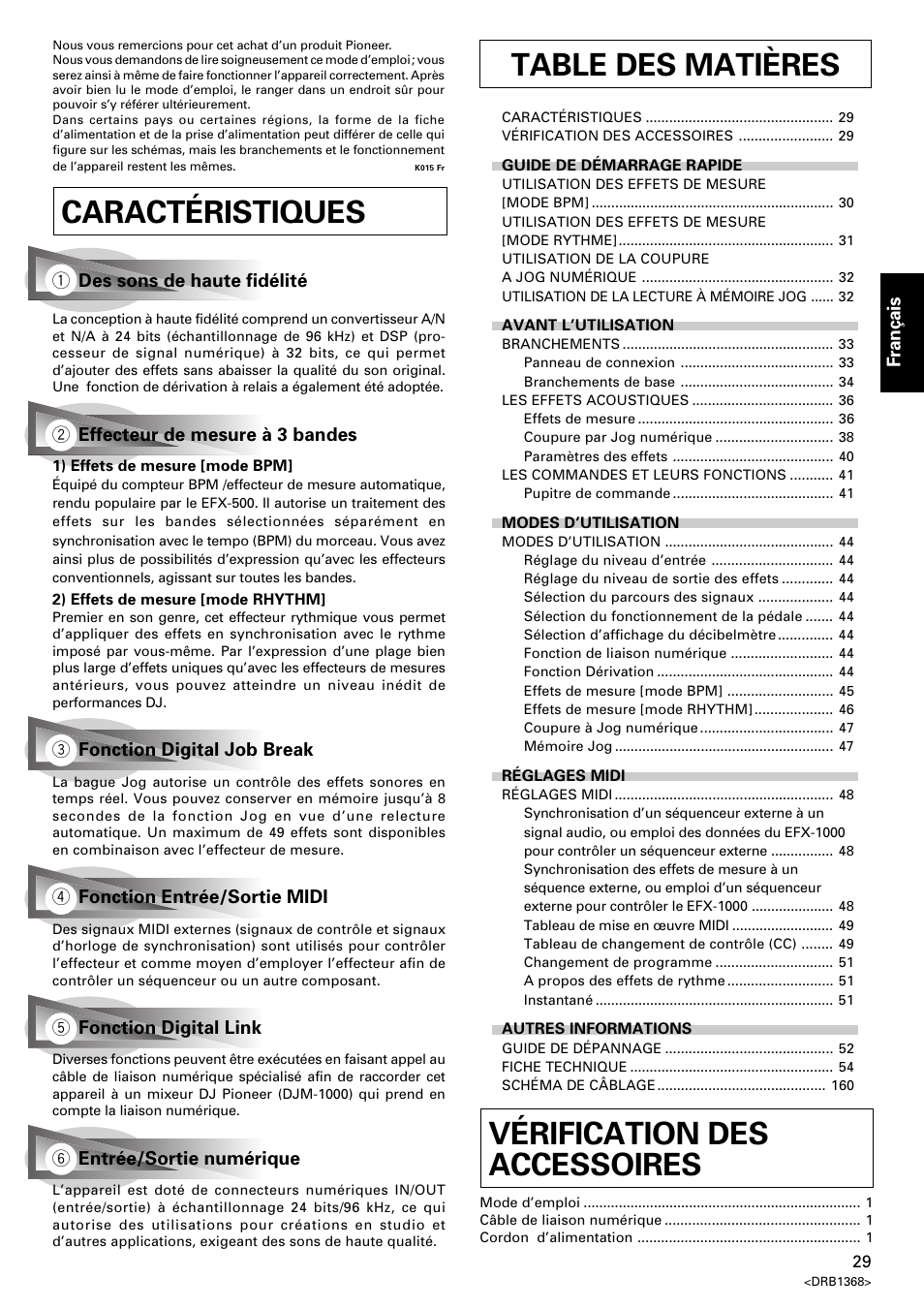 Pioneer EFX-1000 User Manual | Page 29 / 159