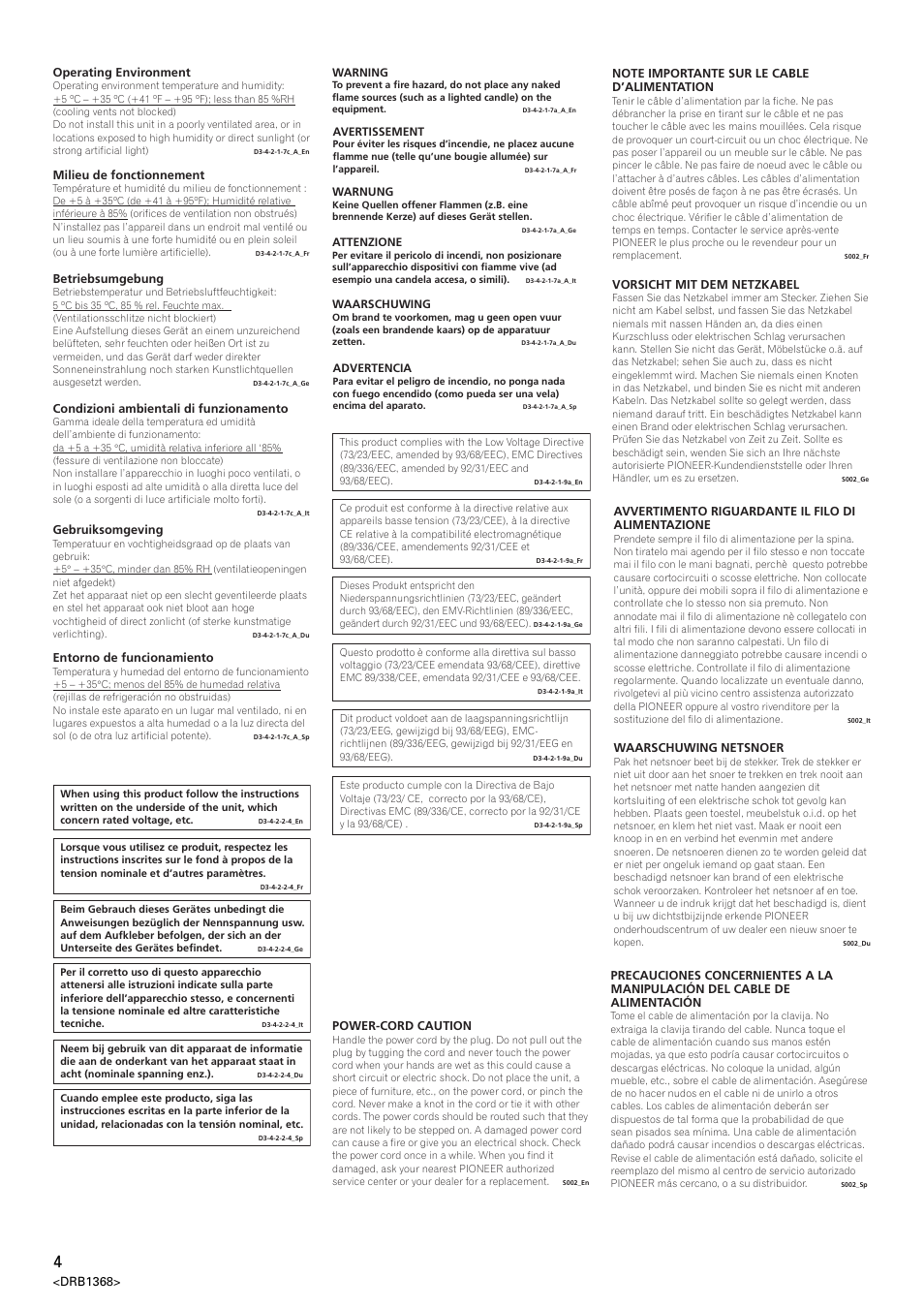 Pioneer EFX-1000 User Manual | Page 4 / 159