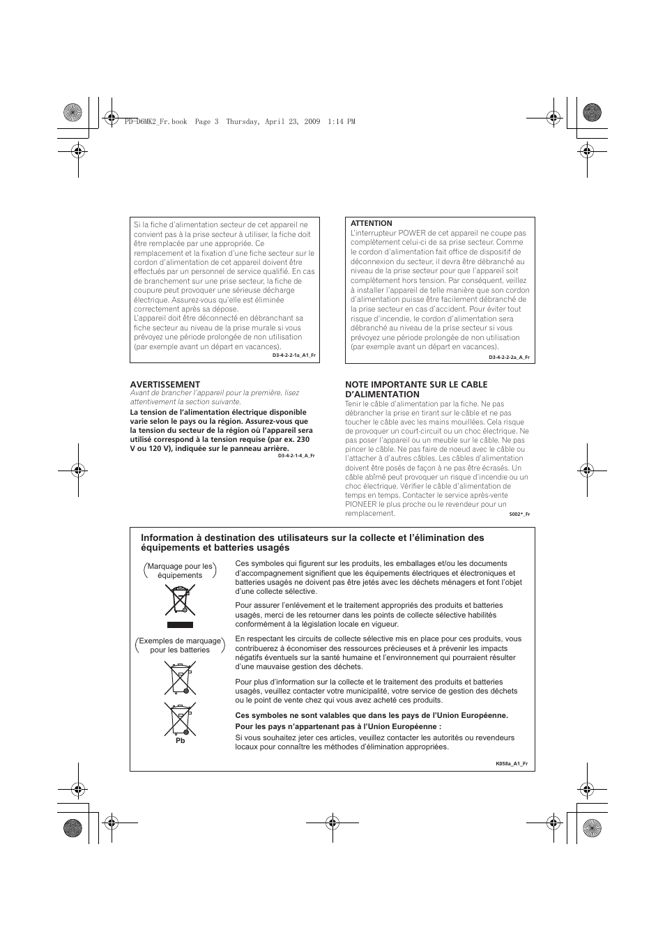 Pioneer PD-D6MK2-K User Manual | Page 21 / 128
