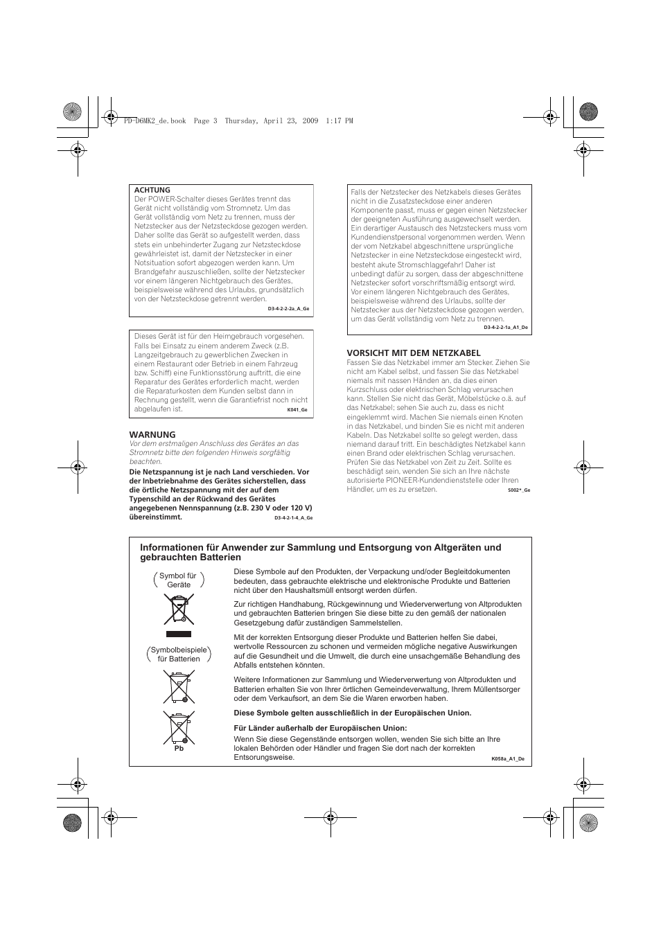 Pioneer PD-D6MK2-K User Manual | Page 39 / 128