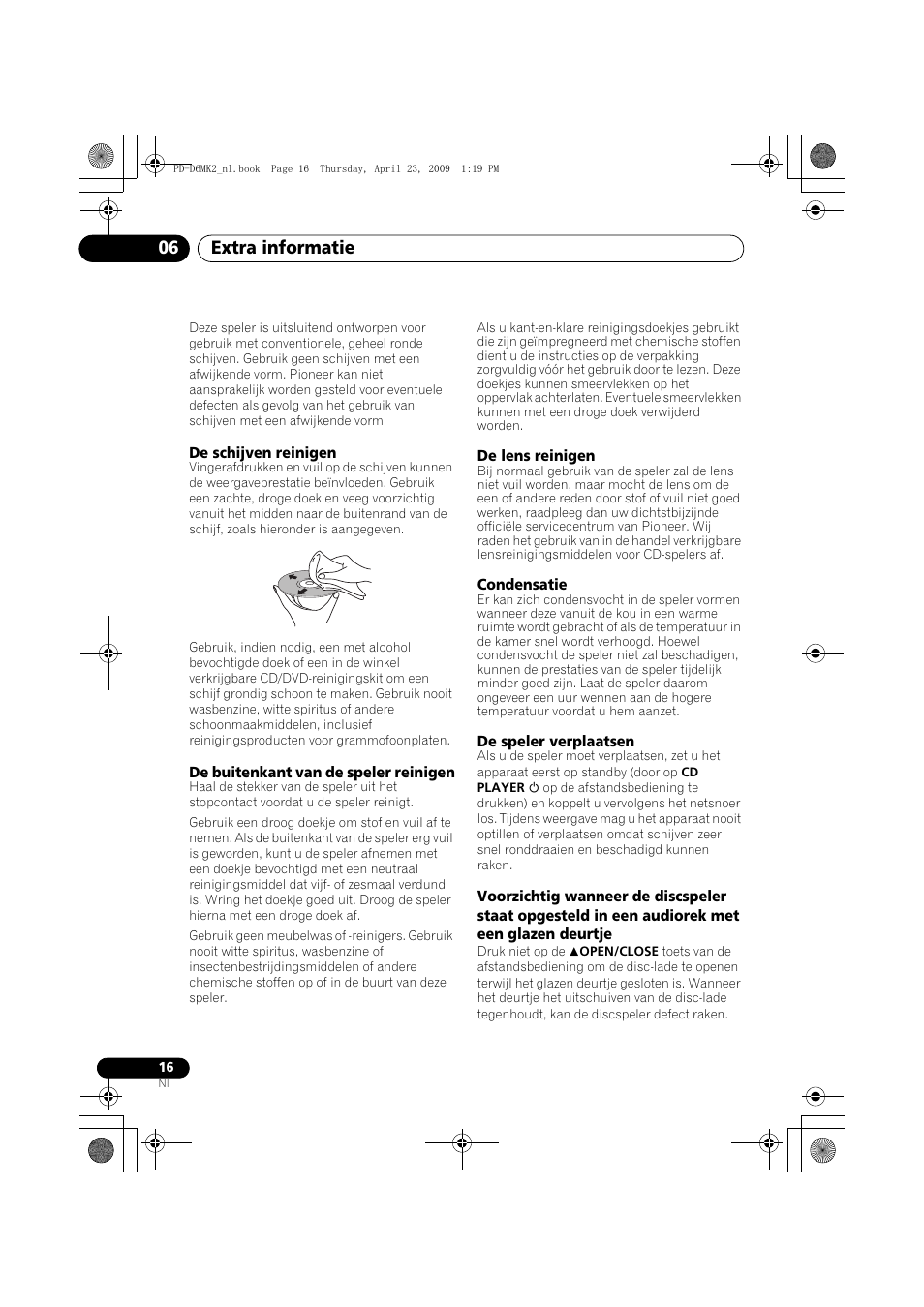 Extra informatie 06 | Pioneer PD-D6MK2-K User Manual | Page 70 / 128