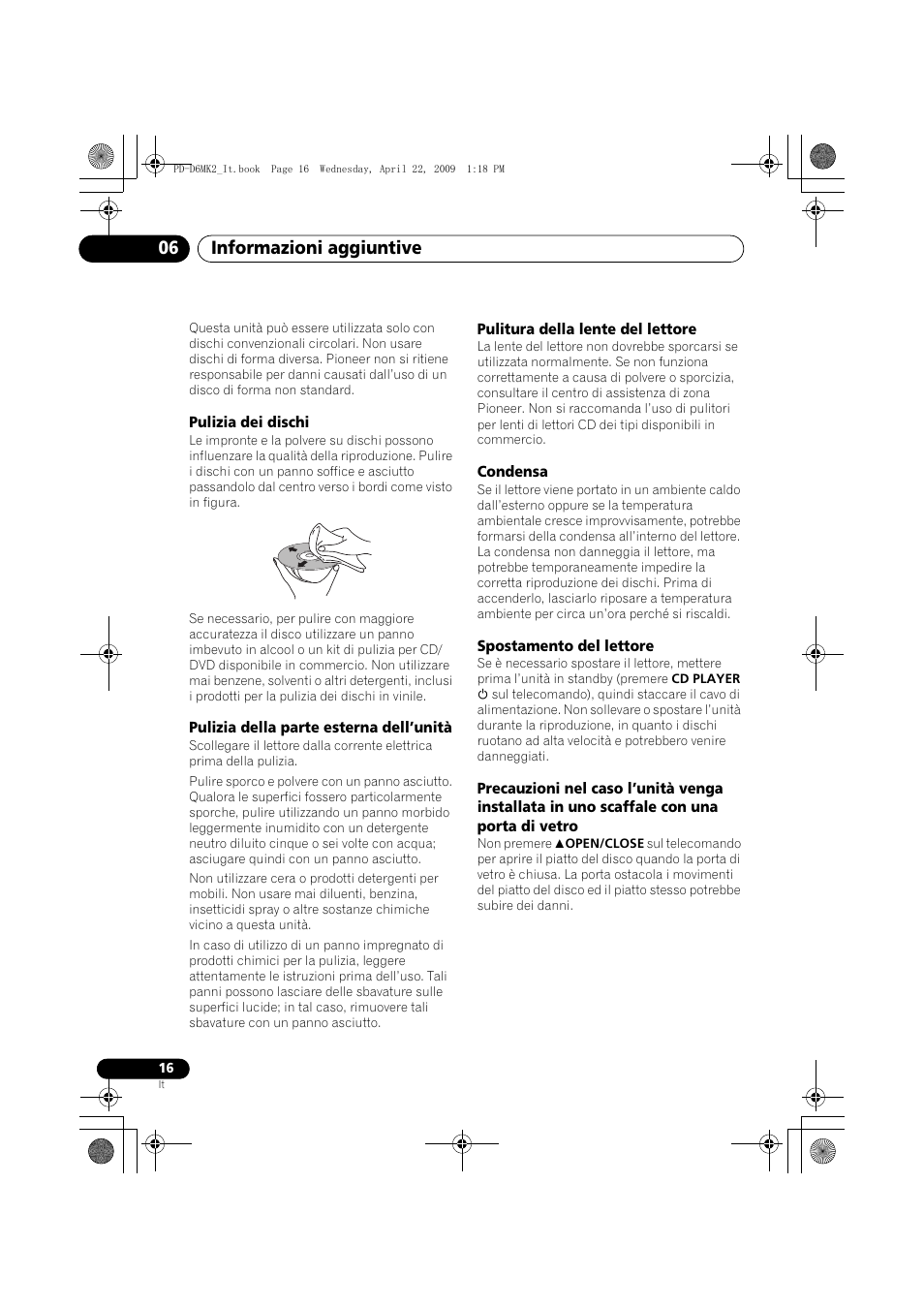 Informazioni aggiuntive 06 | Pioneer PD-D6MK2-K User Manual | Page 88 / 128