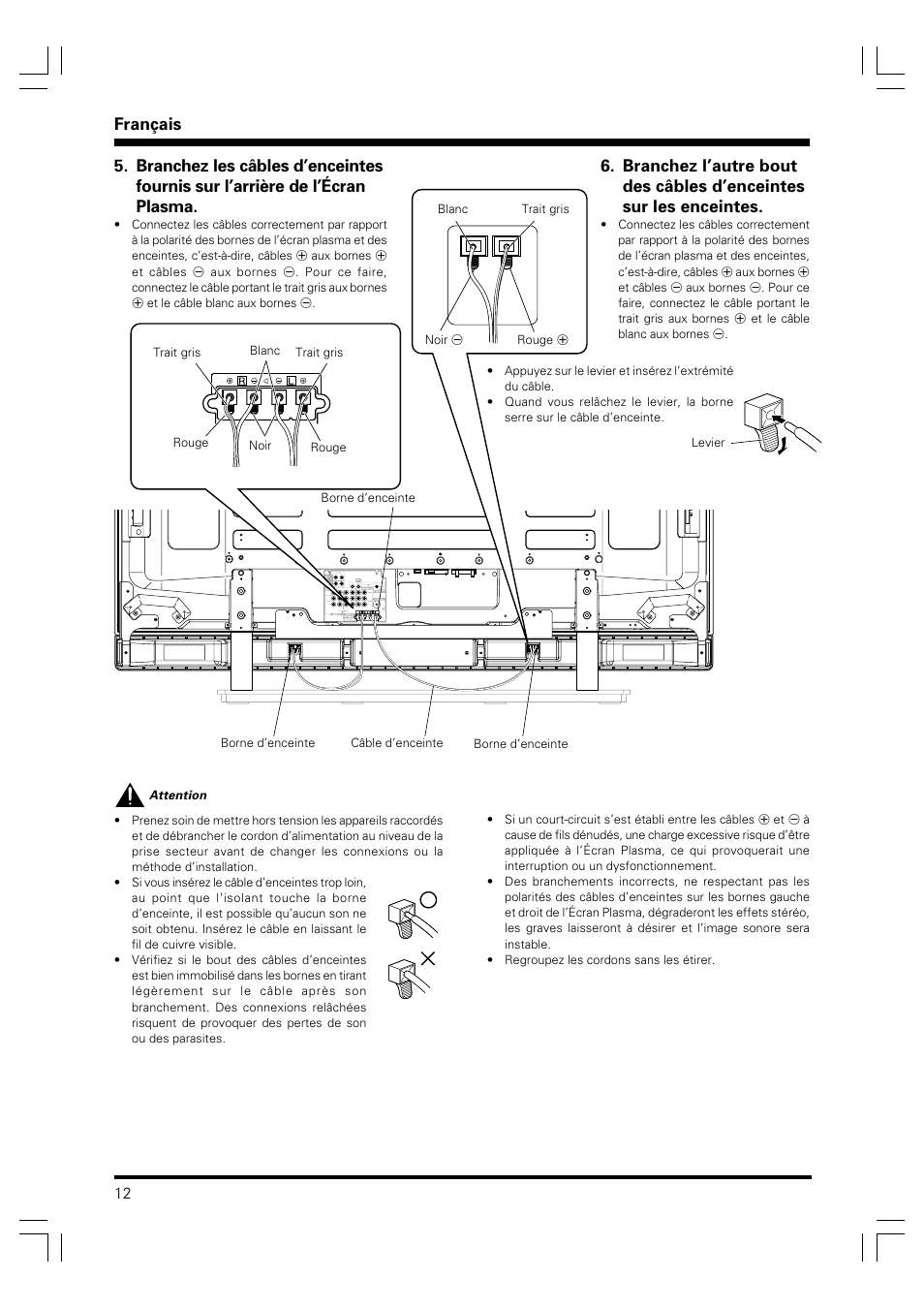 Français | Pioneer PDP-S41 User Manual | Page 12 / 39