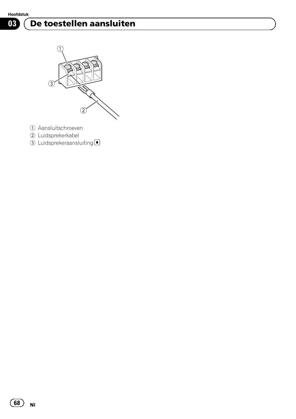 03 de toestellen aansluiten | Pioneer GM-5500T User Manual | Page 68 / 84