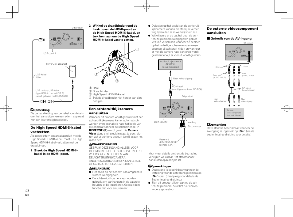 Pioneer AVH-X8600BT User Manual | Page 52 / 64