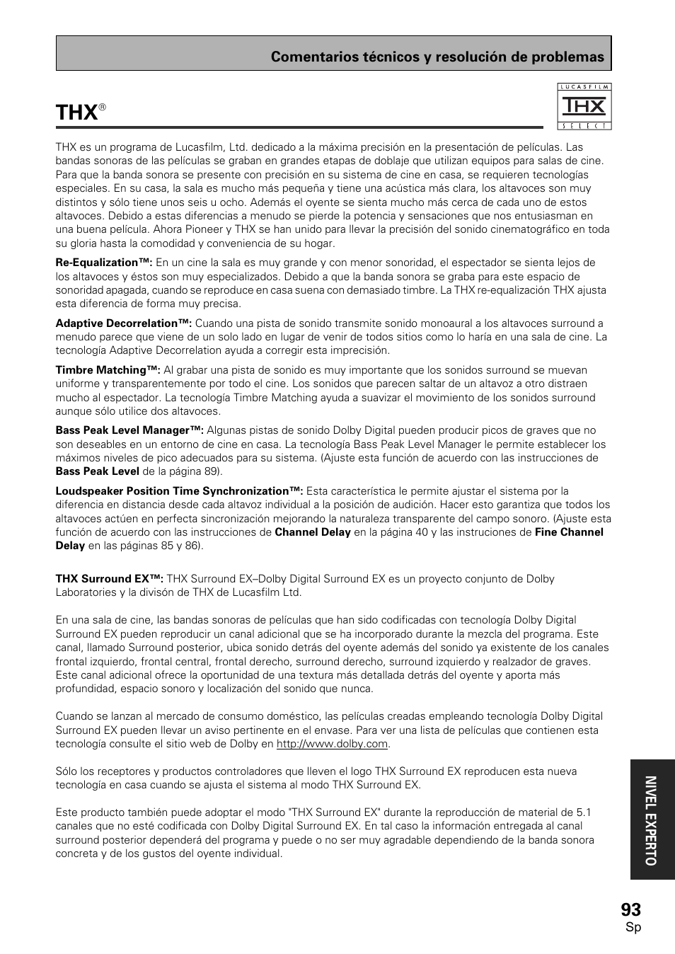 Pioneer VSX-D1011-S User Manual | Page 93 / 108