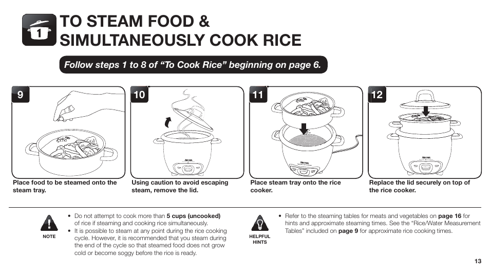 Aroma ARC-747-1NGR User Manual | Page 15 / 27