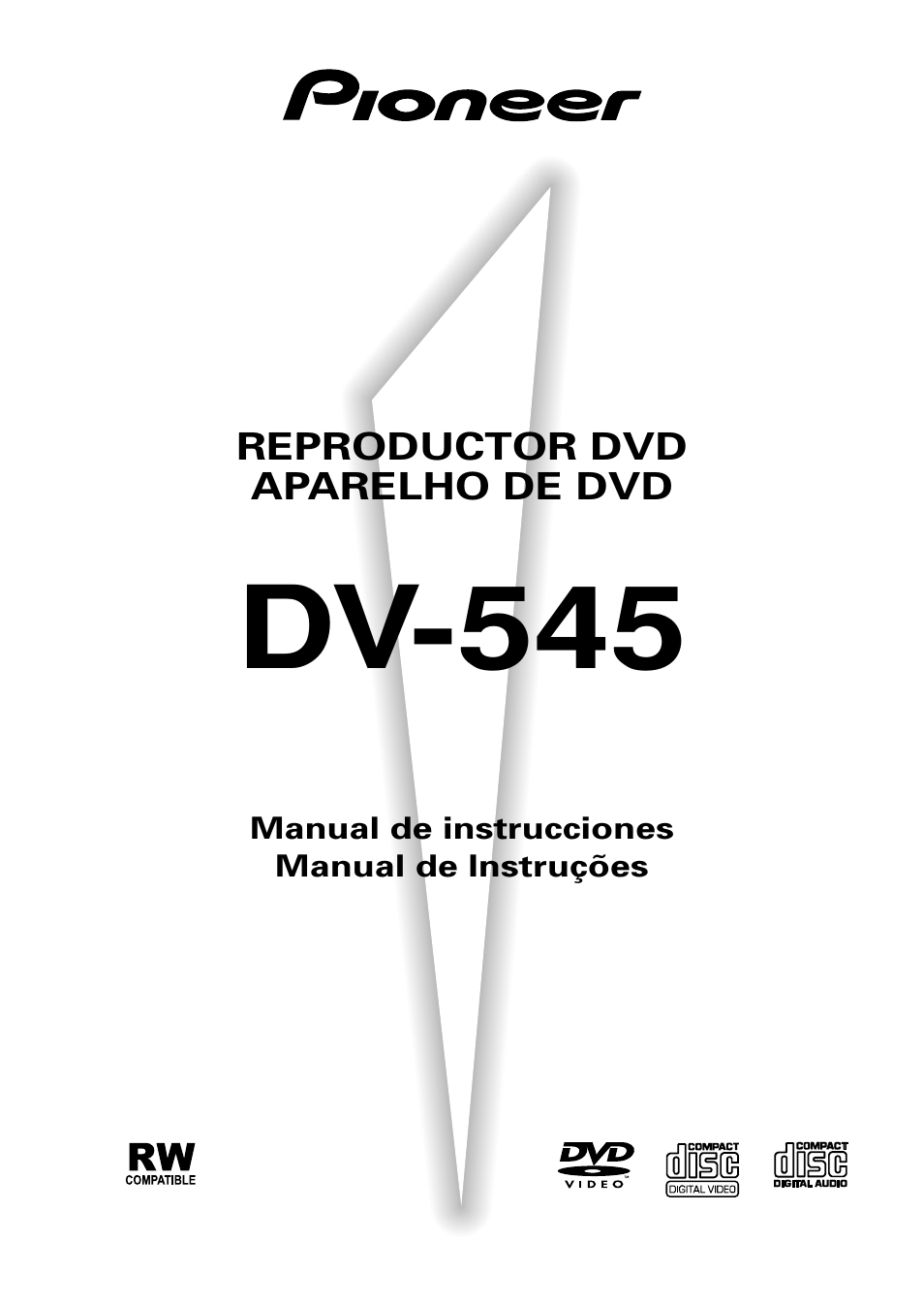 Pioneer DV-545 User Manual | 132 pages