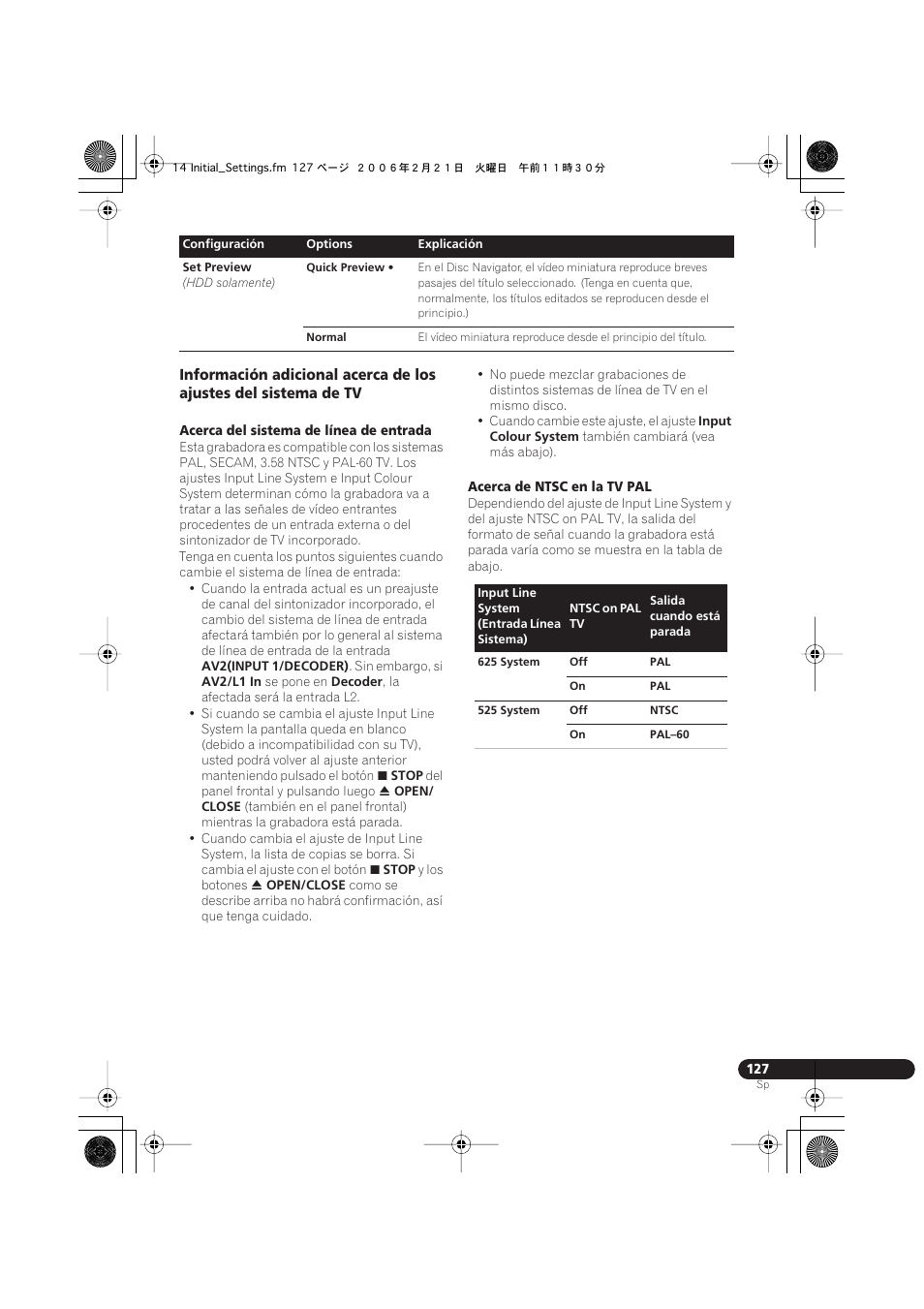 Pioneer DVR-540H-S User Manual | Page 127 / 144