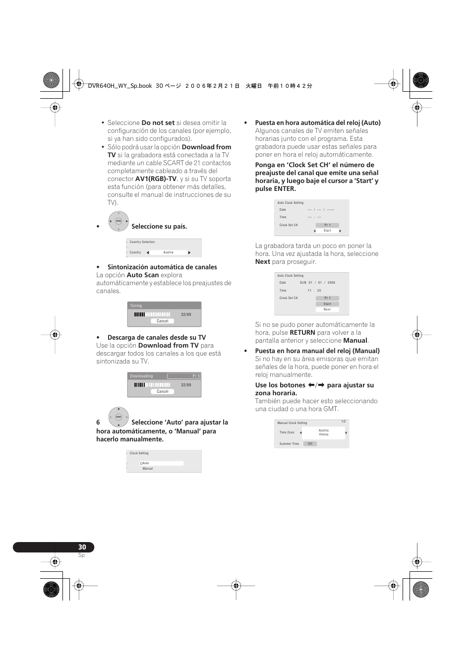 Pioneer DVR-540H-S User Manual | Page 30 / 144