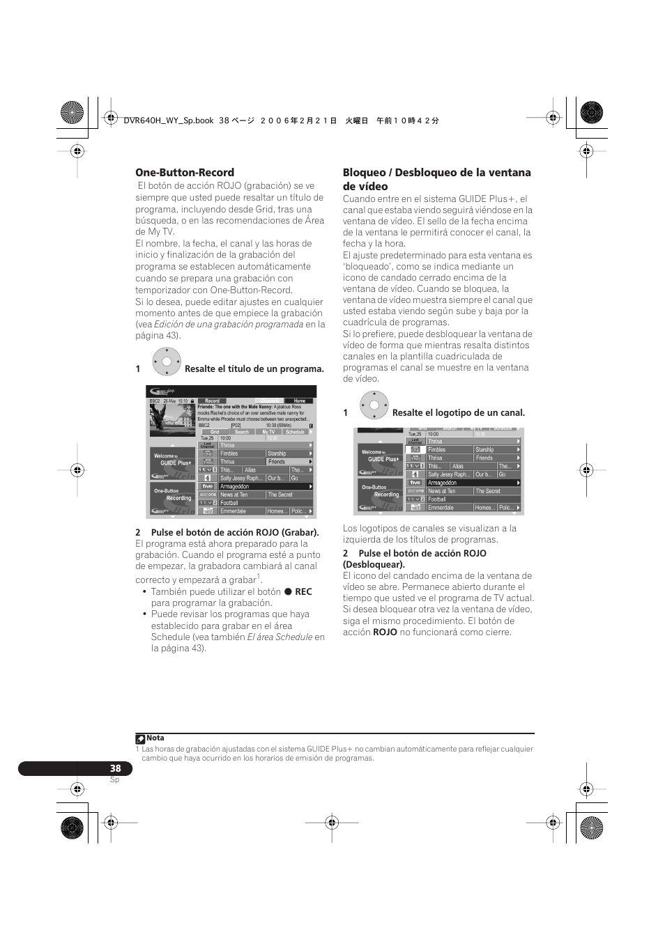 Pioneer DVR-540H-S User Manual | Page 38 / 144