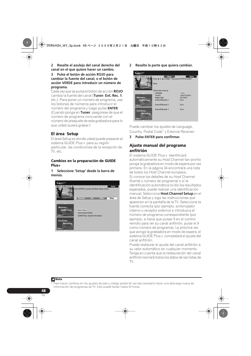 Pioneer DVR-540H-S User Manual | Page 48 / 144