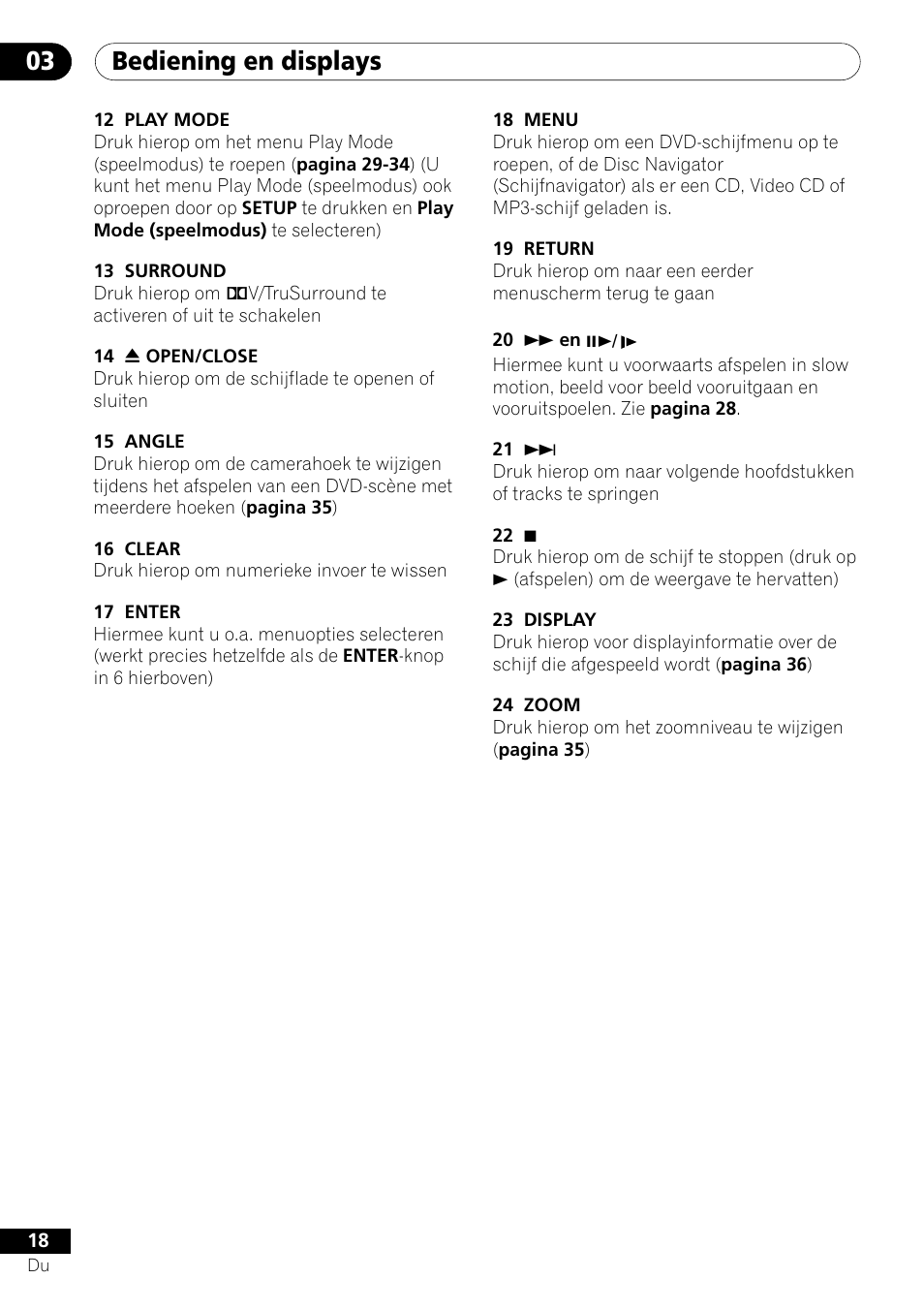 Bediening en displays 03 | Pioneer DV-454-S User Manual | Page 72 / 108