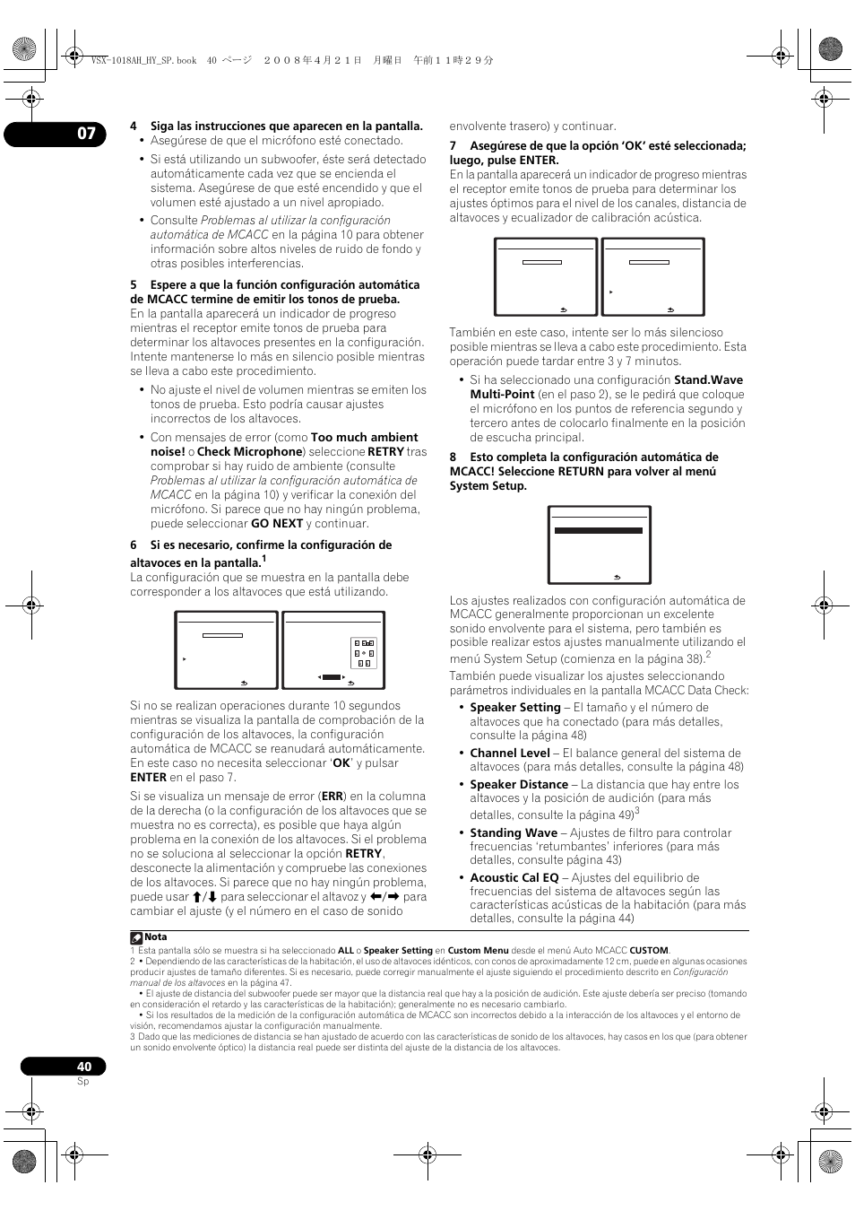 Pioneer VSX-1018AH-K User Manual | Page 40 / 96