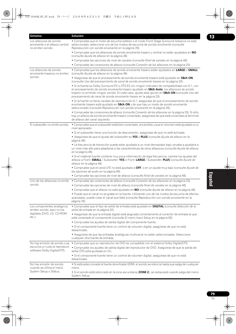 Pioneer VSX-1018AH-K User Manual | Page 79 / 96