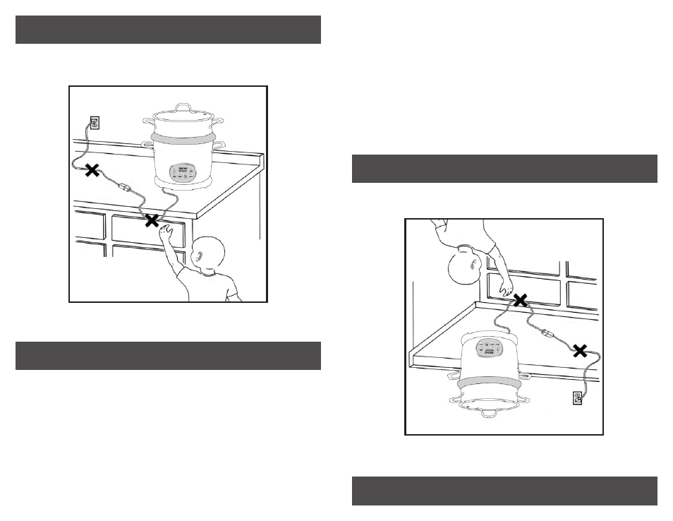 This appliance is for household use only, Est ea pa ra to es pa ra uso do més tic o | Aroma ARC-790SD-1NG User Manual | Page 4 / 22