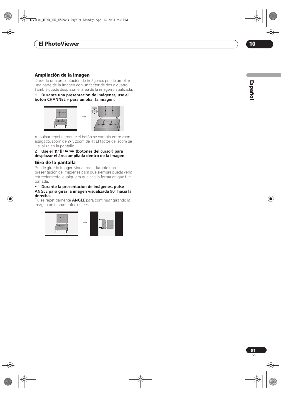 El photoviewer 10 | Pioneer DVR-520H-S User Manual | Page 91 / 127