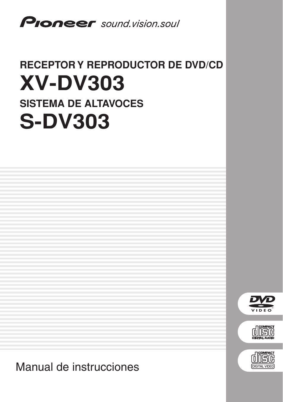 Pioneer DCS-303 User Manual | 76 pages