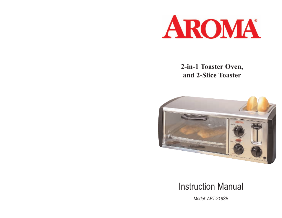 Aroma ABT-218SB User Manual | 11 pages