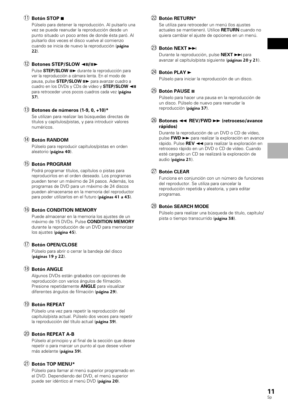 Pioneer DV-530 User Manual | Page 13 / 112