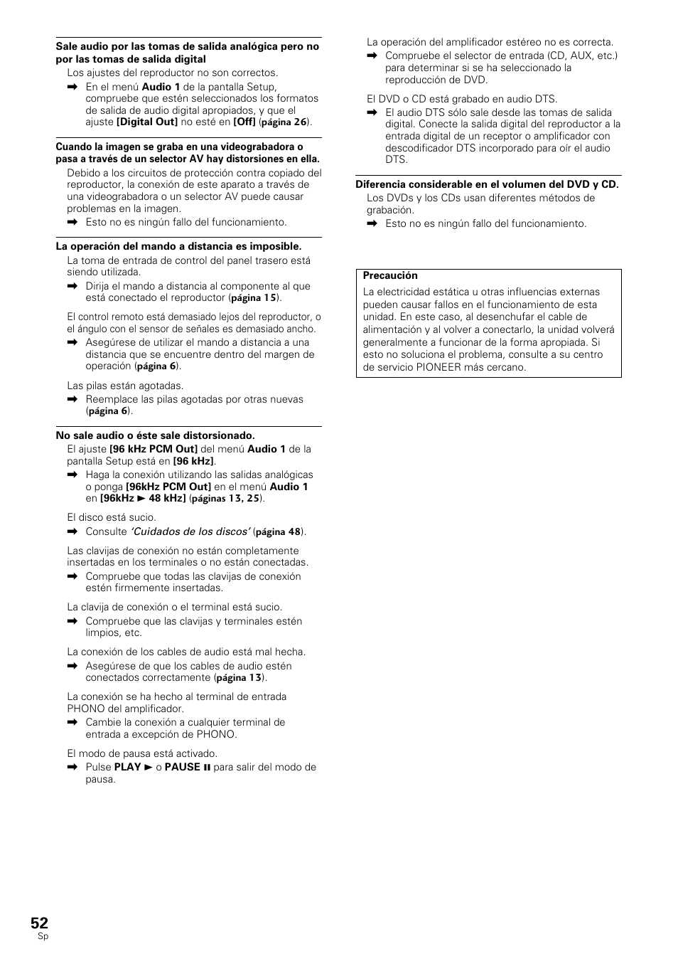 Pioneer DV-530 User Manual | Page 54 / 112