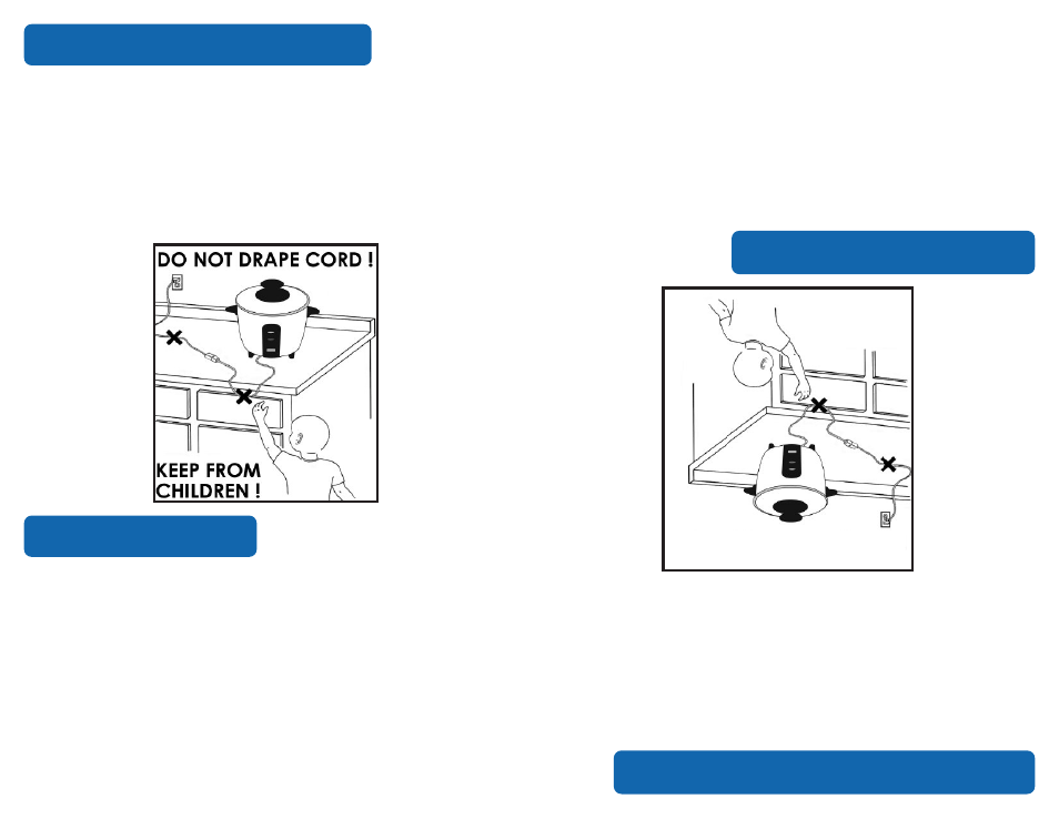 Instruccionesde cablecorto, Est ea pa ra to es pa ra uso do més tic o | Aroma ARC-717-1ngr User Manual | Page 4 / 13