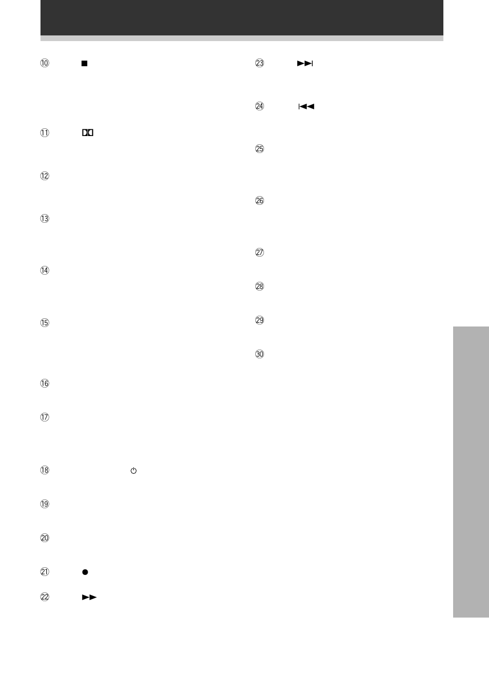 Operação | Pioneer VSX-609RDS User Manual | Page 89 / 124