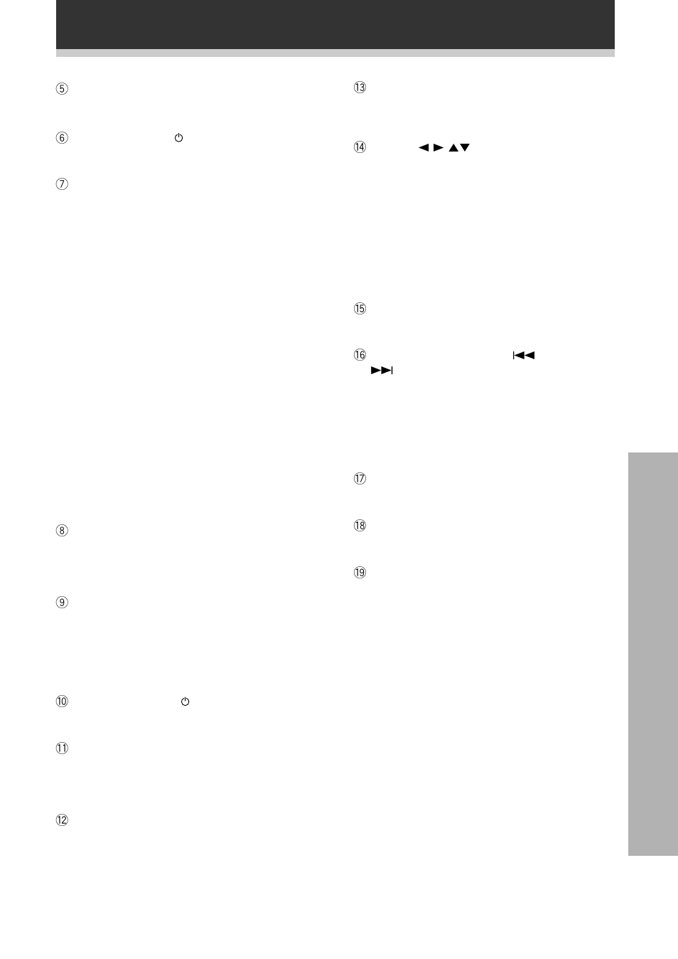 Operação | Pioneer VSX-609RDS User Manual | Page 91 / 124