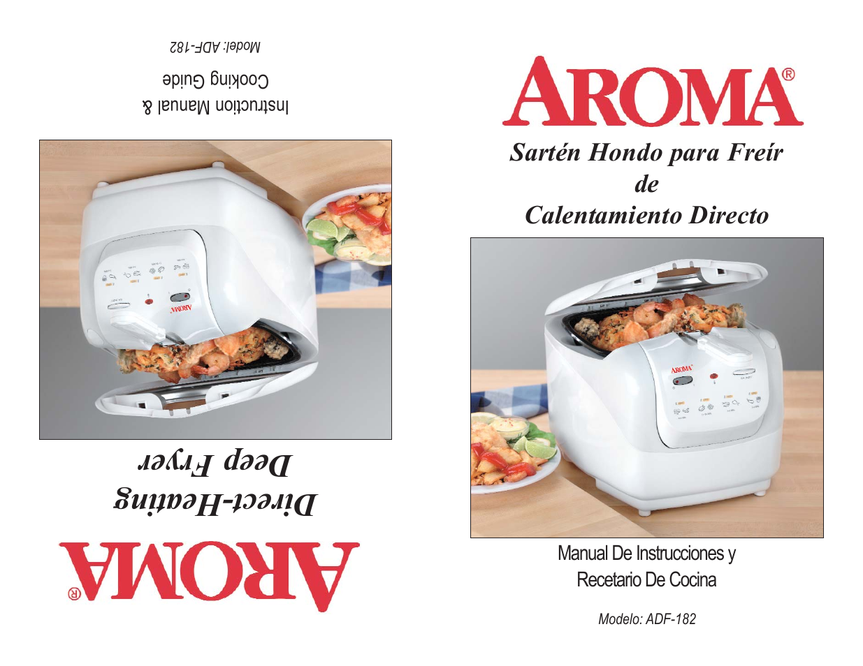 Aroma ADF-182 User Manual | 16 pages