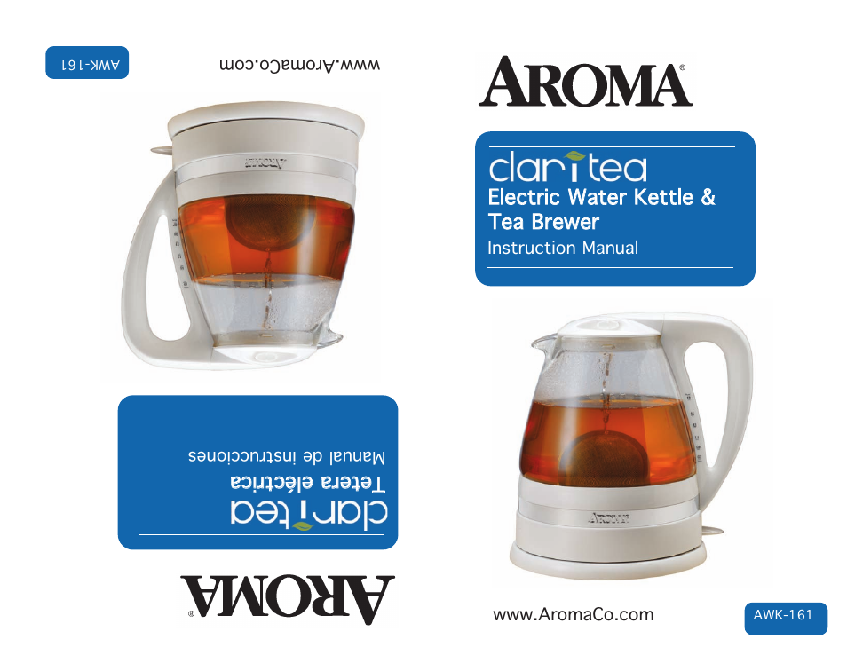 Aroma AWK-161 User Manual | 12 pages