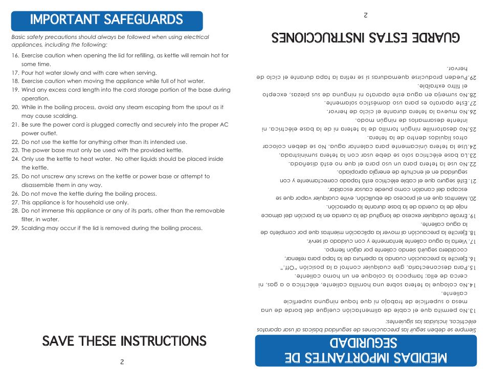 Aroma AWK-161 User Manual | Page 4 / 12