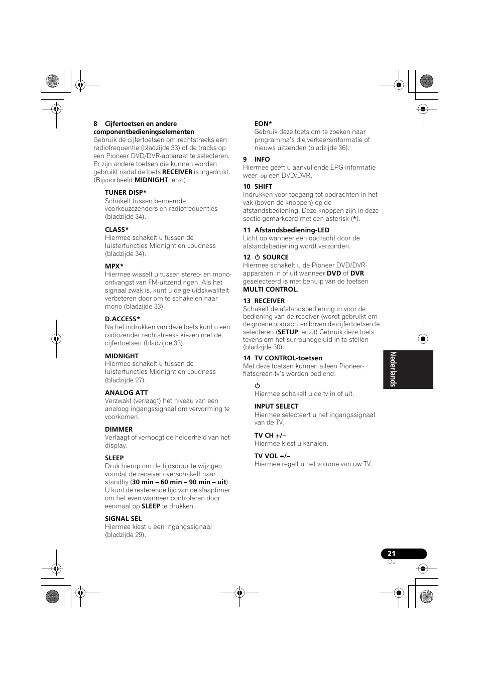 Pioneer VSX-418 K User Manual | Page 21 / 82