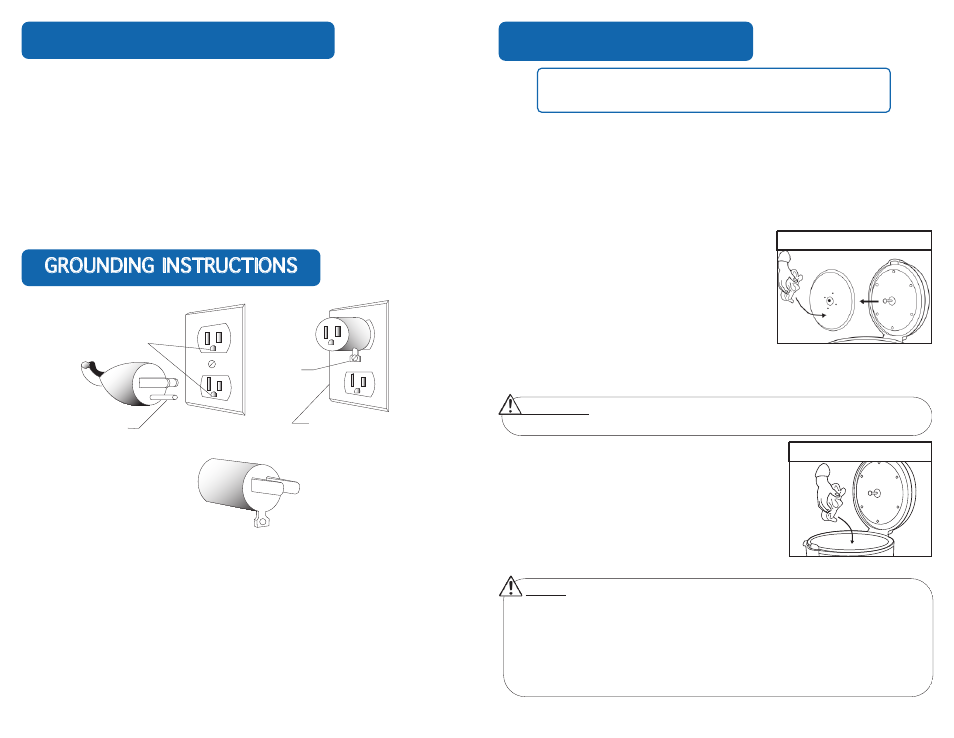How to clean, Short cord instructions, Grounding instructions | This appliance is for commercial use only, Caution | Aroma ARC-1130S User Manual | Page 4 / 6