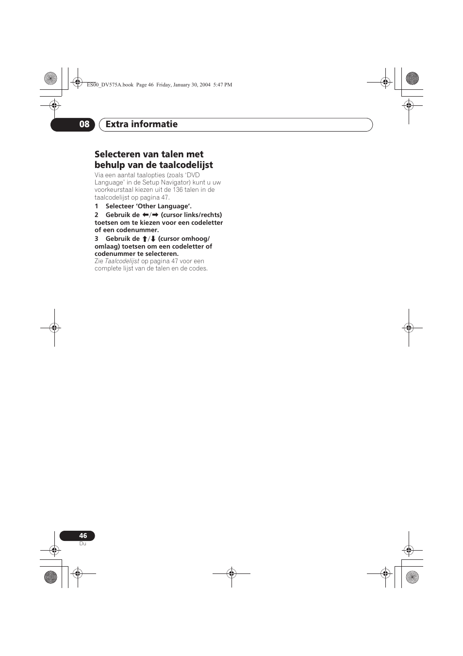 Extra informatie 08 | Pioneer DV-575A-S User Manual | Page 98 / 108