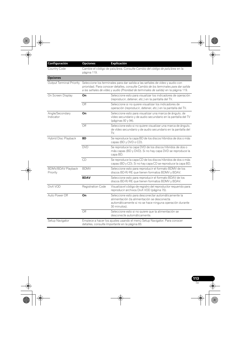Pioneer LX03BD User Manual | Page 113 / 132