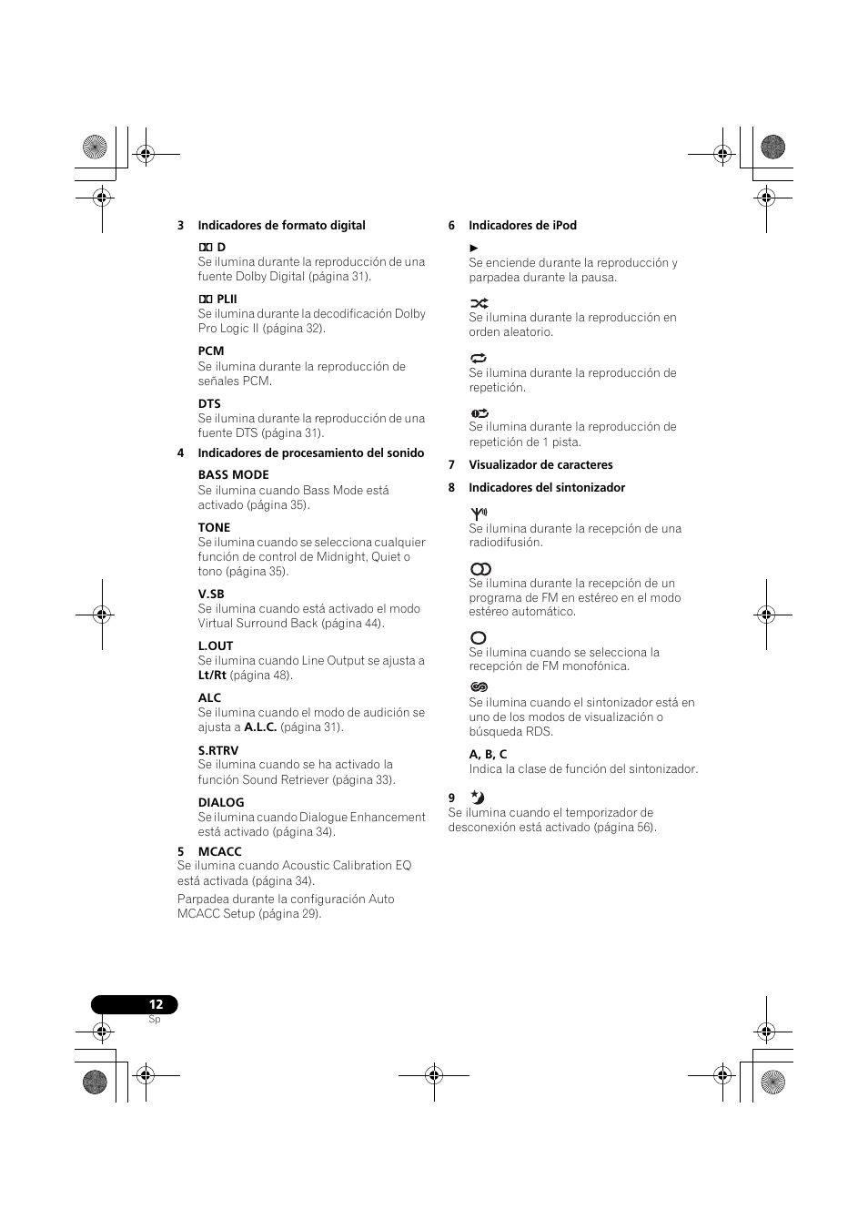 Pioneer LX03BD User Manual | Page 12 / 132