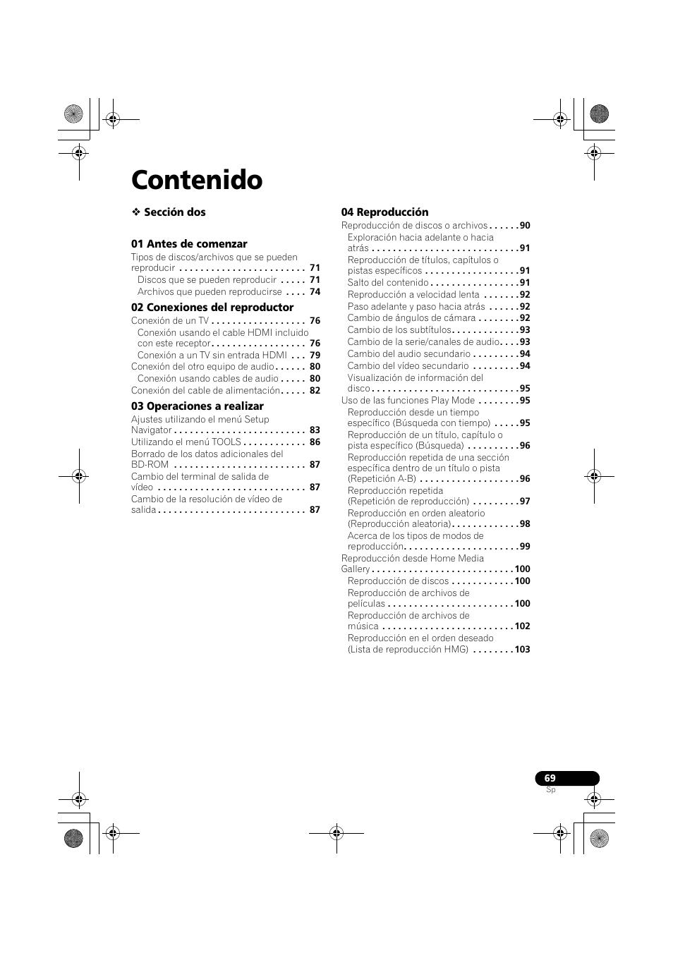Pioneer LX03BD User Manual | Page 69 / 132