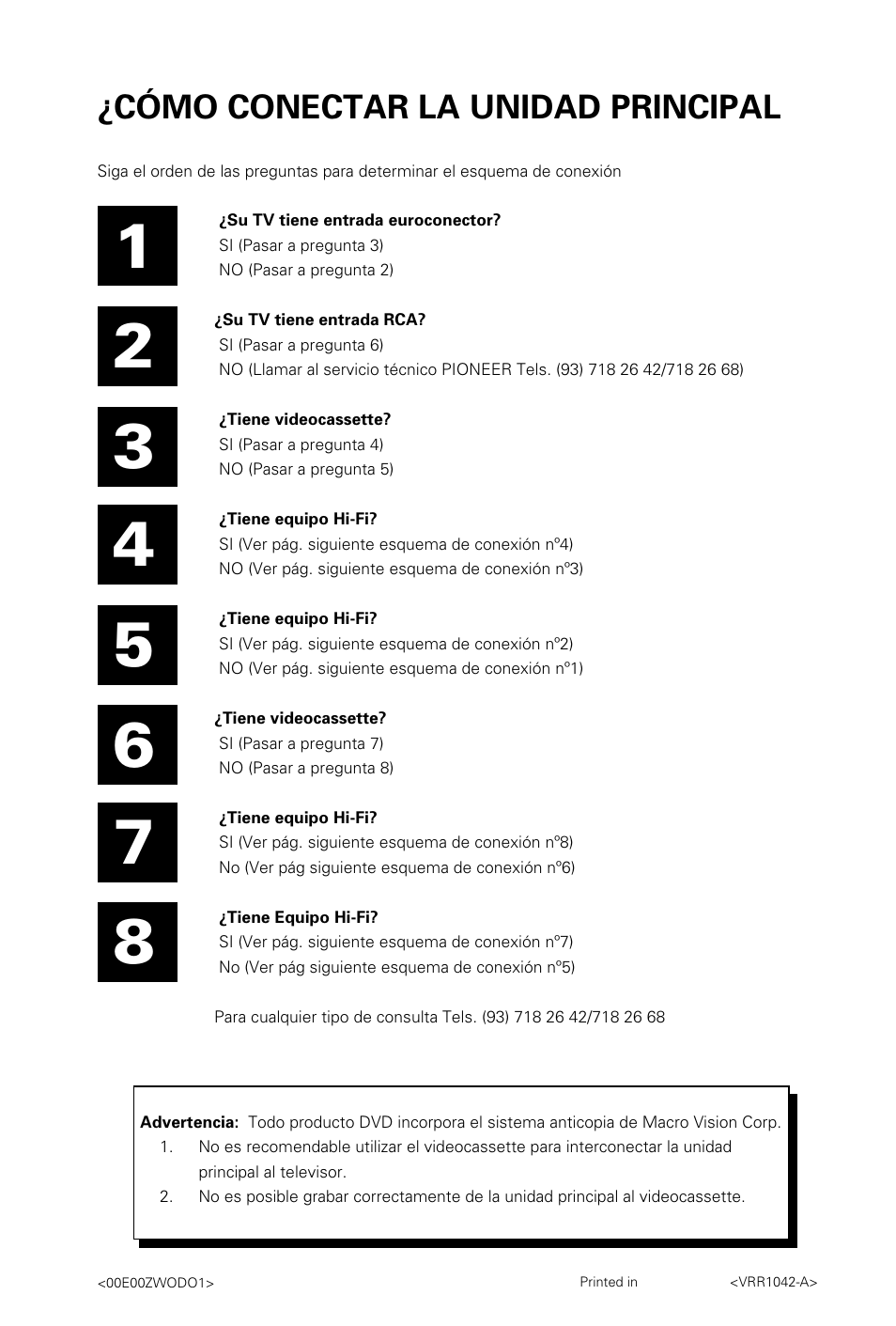 Pioneer DV-535 User Manual | 2 pages