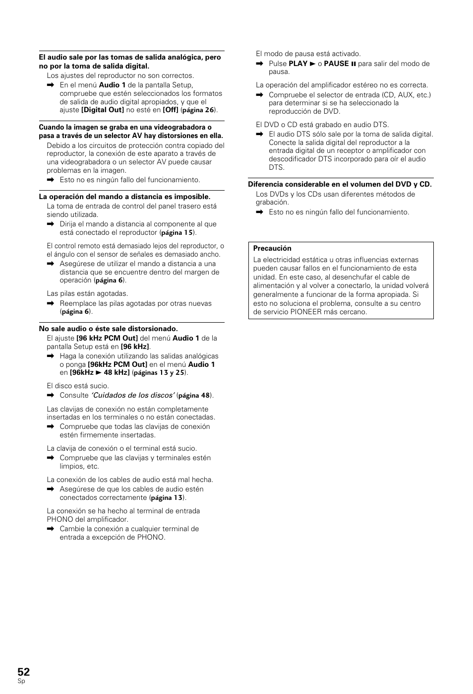 Pioneer DV-343 User Manual | Page 54 / 112