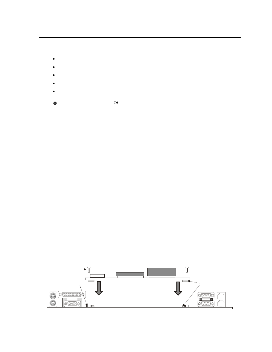 Chapter 2 product overview, Etx( concept and xtx( extension, Chapter 2 | Product overview, Concept and xtx, Extension, Figure 2-1. xtx 820 and custom baseboard | Ampro Corporation XTX 820 User Manual | Page 11 / 110