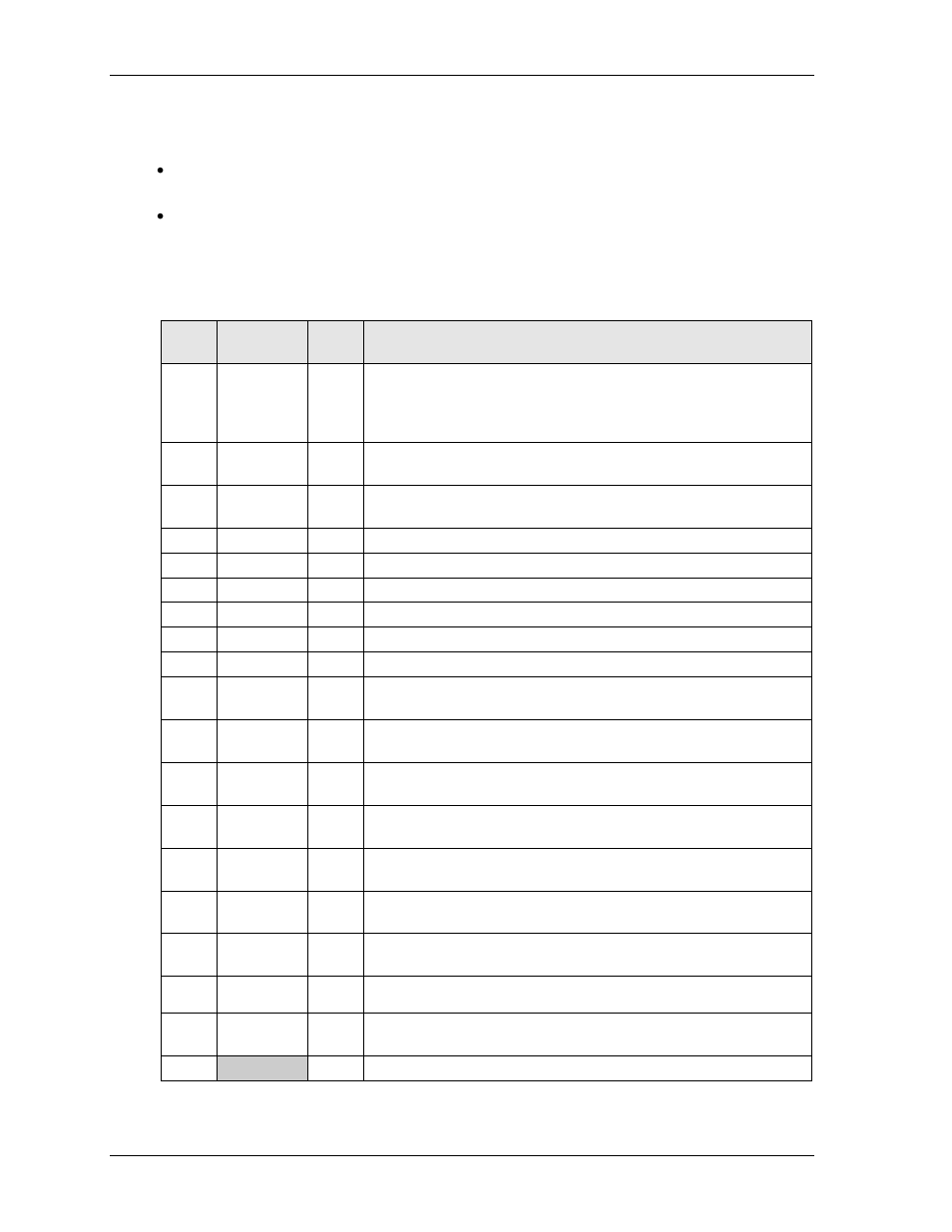 Parallel port | Ampro Corporation XTX 820 User Manual | Page 42 / 110