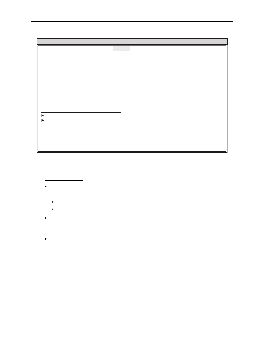 Bios security setup screen, Figure 4-4. bios security setup screen | Ampro Corporation XTX 820 User Manual | Page 90 / 110