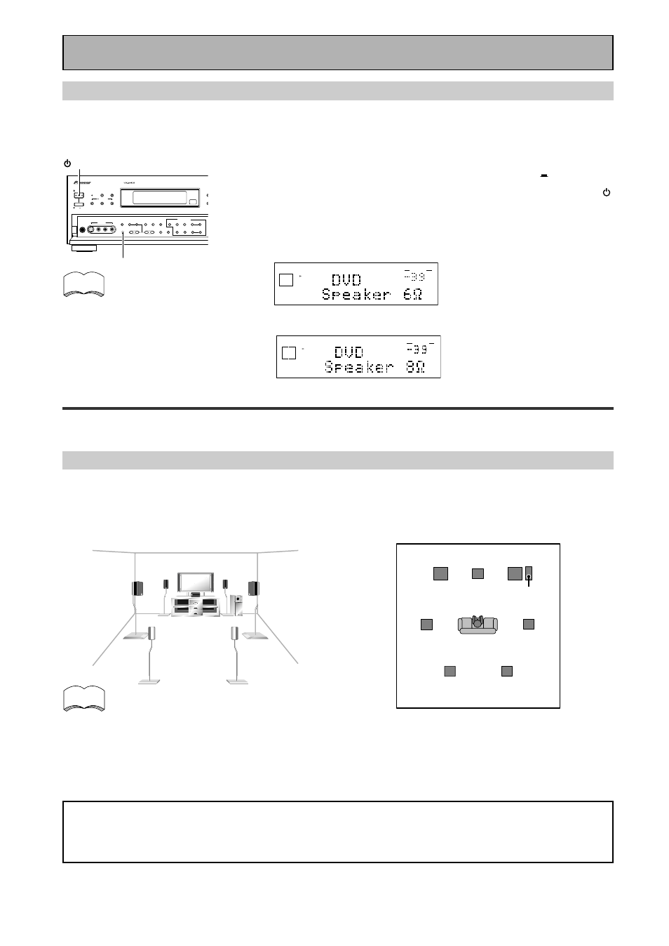 Posición de los altavoces, Impedancia de los altavoces, Conexión de su equipo | Pioneer VSX-909RDS User Manual | Page 20 / 96