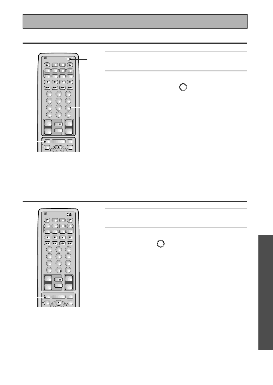 Operaci ó n operaci ó n, Durante más de 3 segundos, Utilización de otras funciones | Pioneer VSX-909RDS User Manual | Page 83 / 96