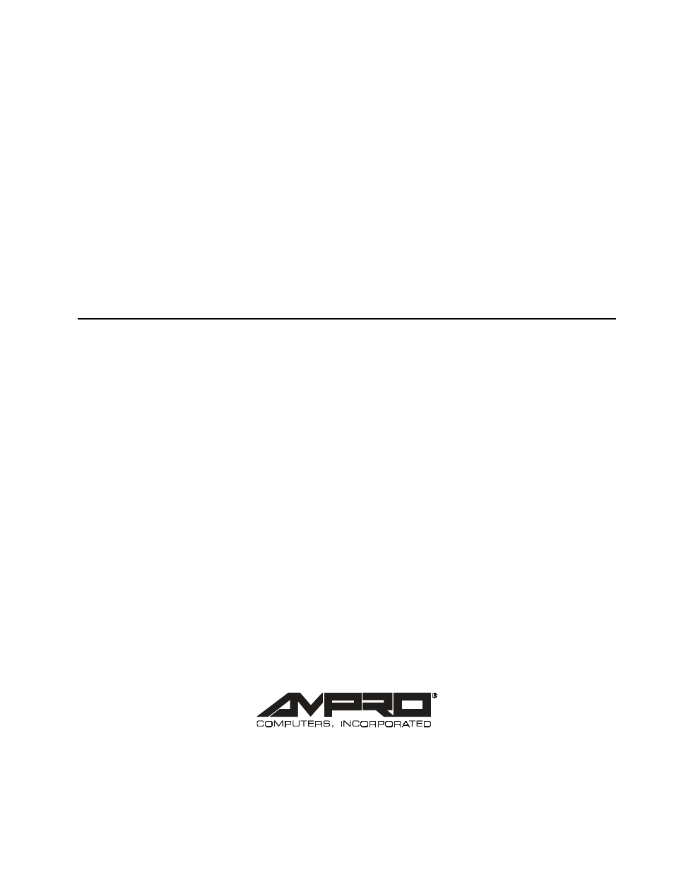 Ampro Corporation 486E User Manual | 118 pages